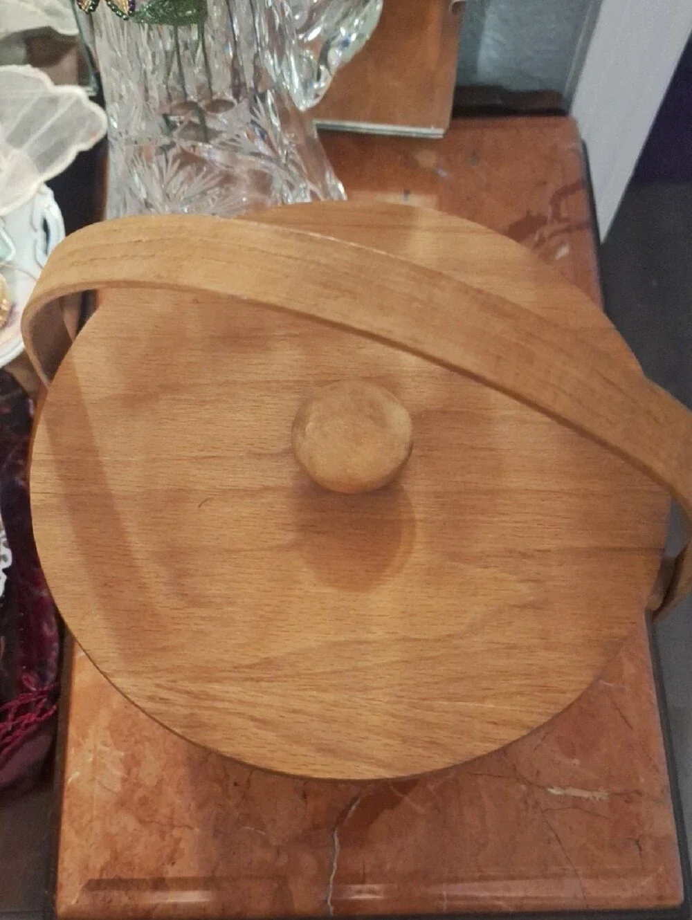 Longaberger handwoven basket